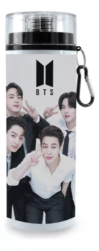 Botella de Aluminio Blanca Personalizada 15 x 10 cm