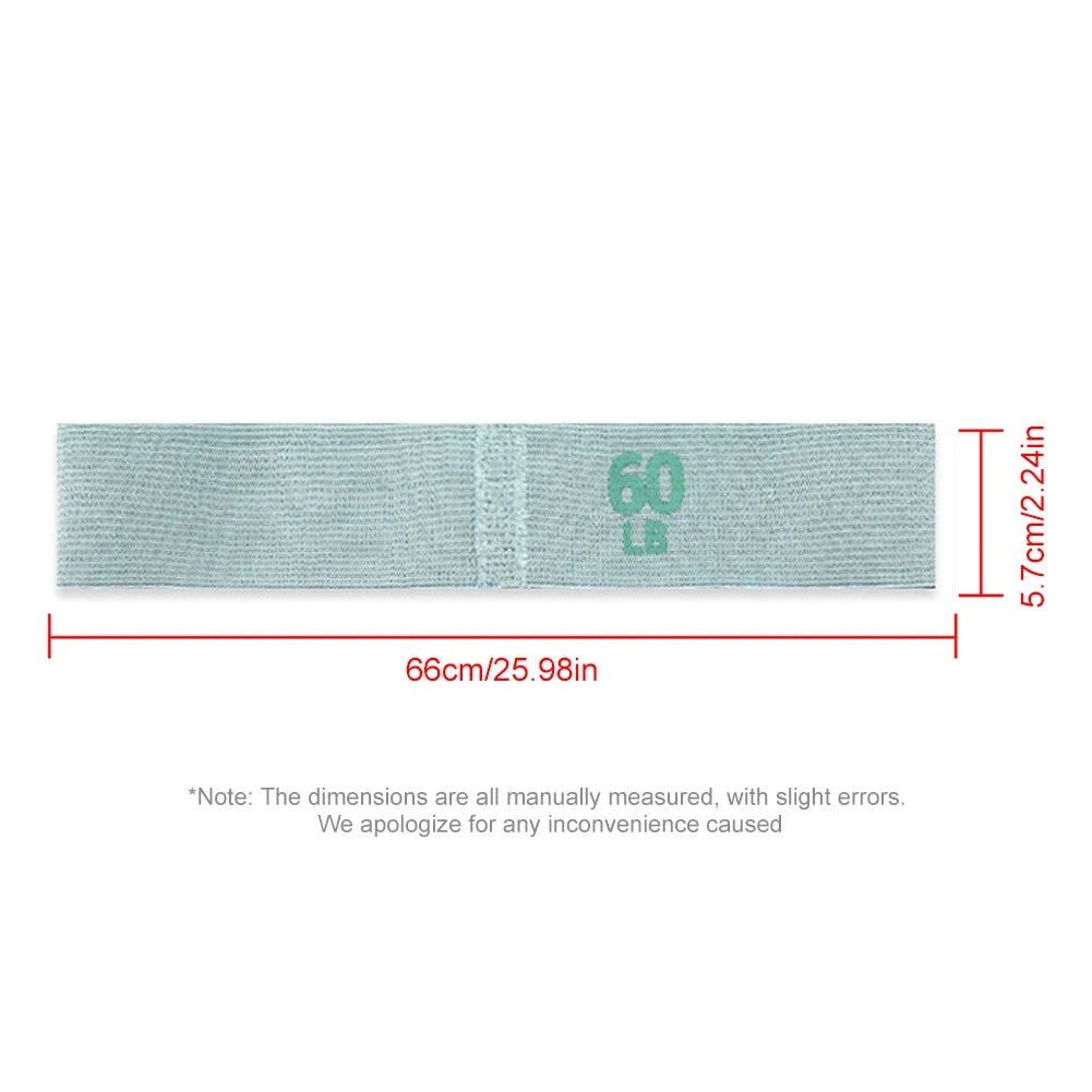 Bandas Elásticas de Resistencia de Tela【3 Niveles】- Ideal para Gym, Yoga & Rehabilitación