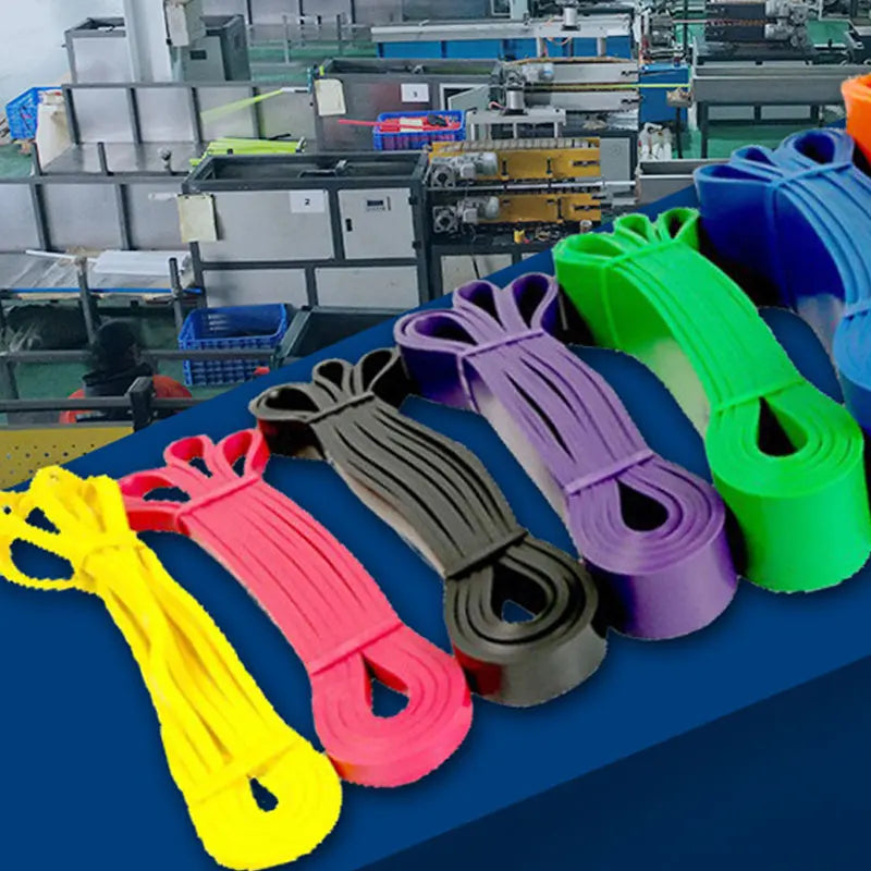 Banda Elástica de Látex para Fitness【Resistente & Antideslizante】– Ideal para Glúteos, Piernas y Tonificación