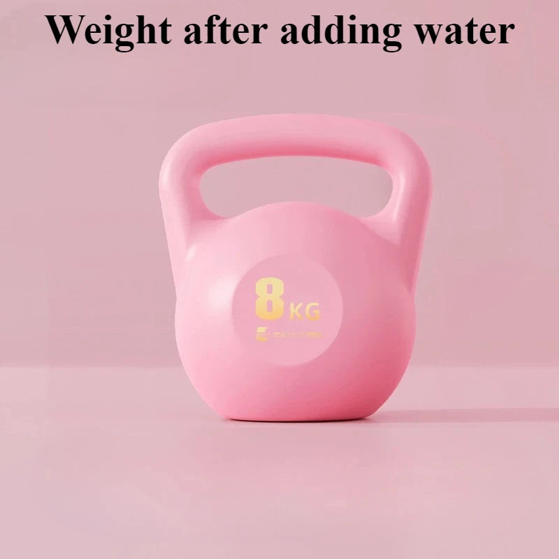 💧 Pesas Rusas Suaves de Agua【2-8 kg】- ¡Rellena, Entrena y Ahorra Espacio! 🏋️♀️