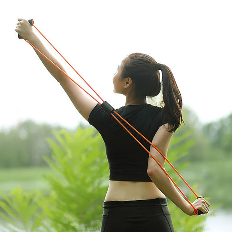 Aro de Fitness para Agrandar el Pecho 【Cuerda 8 Figuras】- Tonifica y Moldea Sin Esfuerzo
