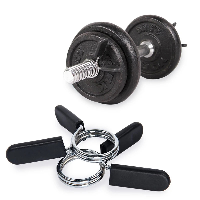 Clips para Mancuernas y Barras【25/28/30/50】- Seguridad Antideslizante para Levantamiento de Pesas
