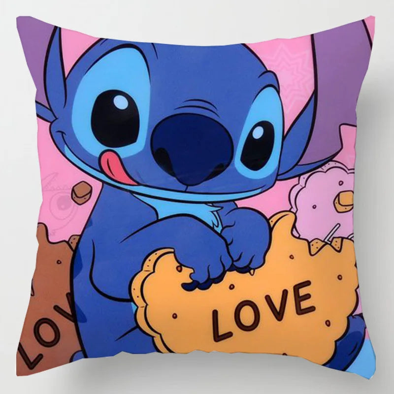 Funda de Almohada Doble Cara 【Stitch Disney】