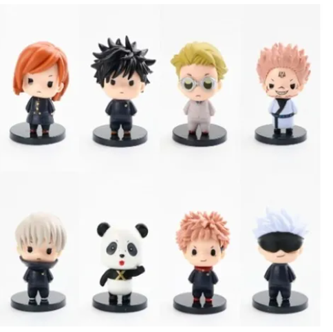 SET DE FIGURAS JUJUTSU KAISEN