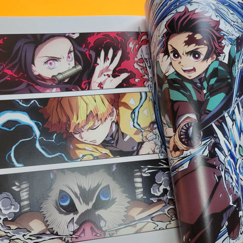 Artbook de Demon Slayer Anime Ufotable 2