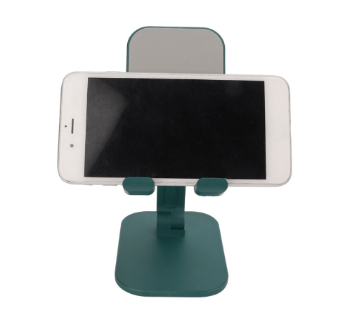 Soporte para teléfono móvil de escritorio plegable de tres secciones para iPhone iPad, tableta flexible, mesa de escritorio ajustable, móvil inteligente