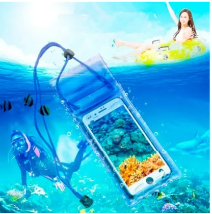 Funda Impermeable Para Celular Universal Contra Agua Varios Colores