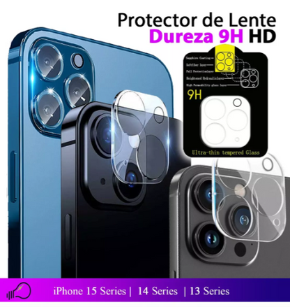 Protector de cristal de lente de cámara de Metal para IPhone 14, 13, 15 Pro Max, 12 Mini, 14 Plus, 14Pro, 13Pro, 15Pro, i15