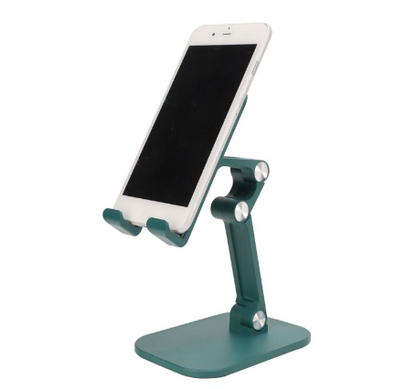 Soporte para teléfono móvil de escritorio plegable de tres secciones para iPhone iPad, tableta flexible, mesa de escritorio ajustable, móvil inteligente