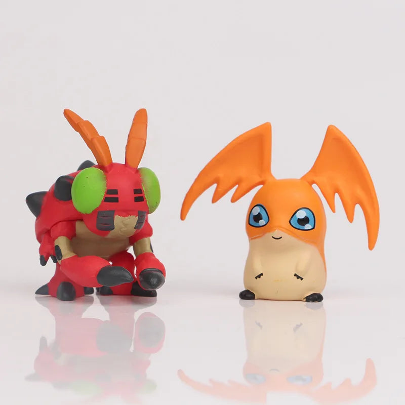 Set Anime Digimon Figura de Acción 9 Unidades