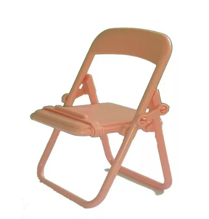 Soporte Para Teléfono Forma De Silla Plegable Varios Colores