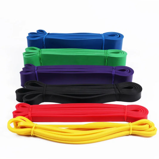 Banda Elástica de Látex para Fitness【Resistente & Antideslizante】– Ideal para Glúteos, Piernas y Tonificación