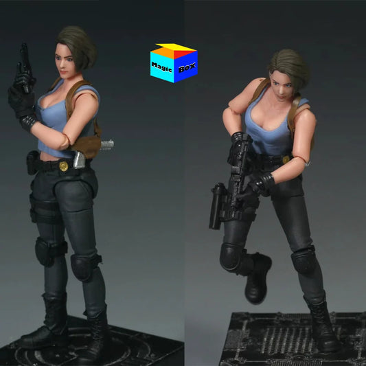 Figura de acción, coleccion de jill valentine de resident evil, modelo a escala 1/18