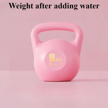 💧 Pesas Rusas Suaves de Agua【2-8 kg】- ¡Rellena, Entrena y Ahorra Espacio! 🏋️‍♀️