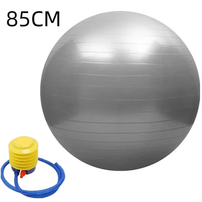 Pelota de Yoga y Pilates EXTRA GRANDE 【45-95 cm】- Anti Explosión, Ideal Gimnasio & Hogar