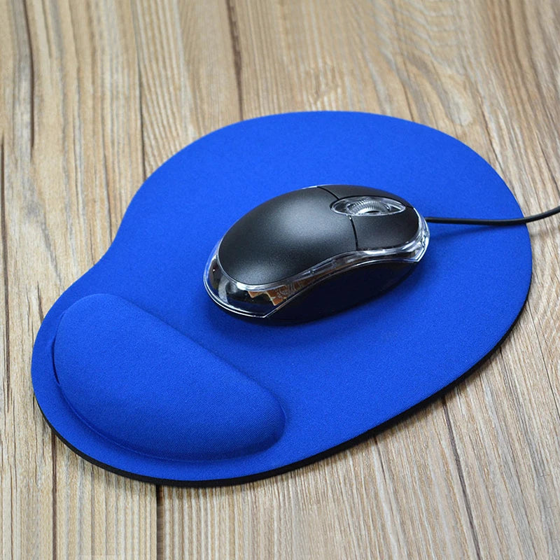 Mouse Pad Para Oficina Con Gel Para La Muñeca Varios Tamaños Y Colores