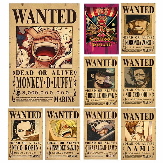 Posters Del Anime One Piece Para Decorar Tu Cuarto Figuras