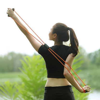 Aro de Fitness para Agrandar el Pecho 【Cuerda 8 Figuras】- Tonifica y Moldea Sin Esfuerzo