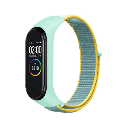 Correa Deportiva para Mi Band 3-10【Nailon Ajustable】- Pack 2 Unidades - Ligera y Transpirable
