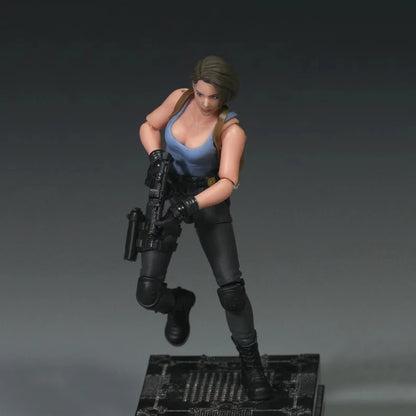 Figura de acción, coleccion de jill valentine de resident evil, modelo a escala 1/18