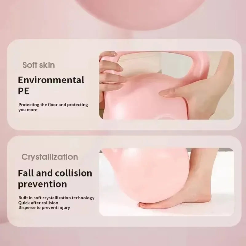 💧 Pesas Rusas Suaves de Agua【2-8 kg】- ¡Rellena, Entrena y Ahorra Espacio! 🏋️‍♀️