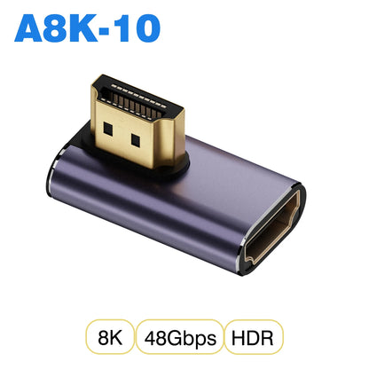 🎮 Adaptador HDMI 2.1 【8K@60Hz/4K@120Hz】- Compatible con PS5, Proyectores, Laptops & PC 🚀 48Gbps Ultra HD | Mini/Micro HDMI a HDMI