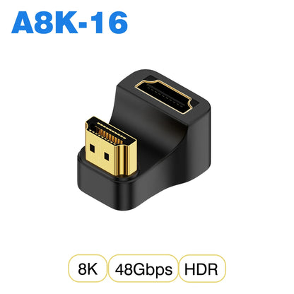 🎮 Adaptador HDMI 2.1 【8K@60Hz/4K@120Hz】- Compatible con PS5, Proyectores, Laptops & PC 🚀 48Gbps Ultra HD | Mini/Micro HDMI a HDMI