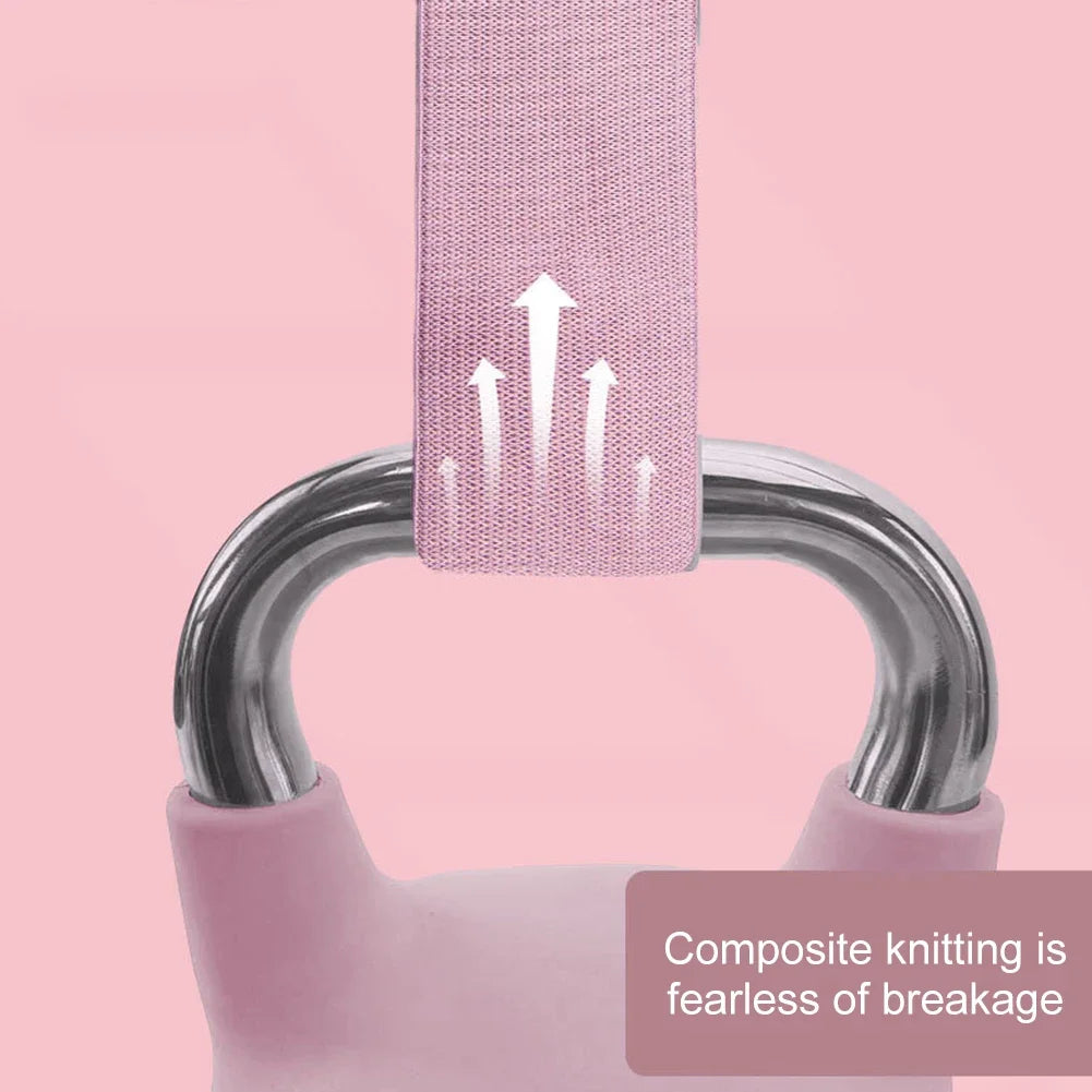 Bandas Elásticas de Resistencia de Tela【3 Niveles】- Ideal para Gym, Yoga & Rehabilitación