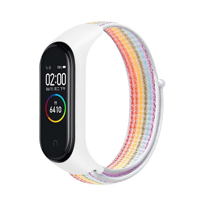 Correa Deportiva para Mi Band 3-10【Nailon Ajustable】- Pack 2 Unidades - Ligera y Transpirable