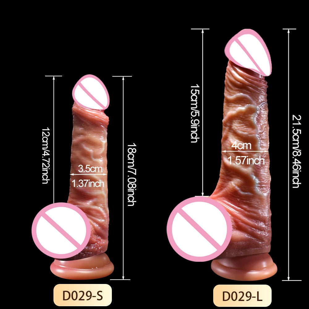 Consoladores realistas para mujer, Juguetes sexuales de estimulación Vaginal y Anal, con correa para el pene grande