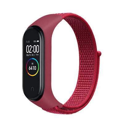 Correa Deportiva para Mi Band 3-10【Nailon Ajustable】- Pack 2 Unidades - Ligera y Transpirable