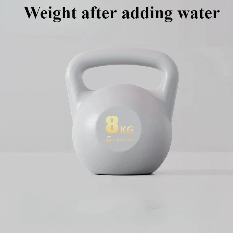 💧 Pesas Rusas Suaves de Agua【2-8 kg】- ¡Rellena, Entrena y Ahorra Espacio! 🏋️‍♀️