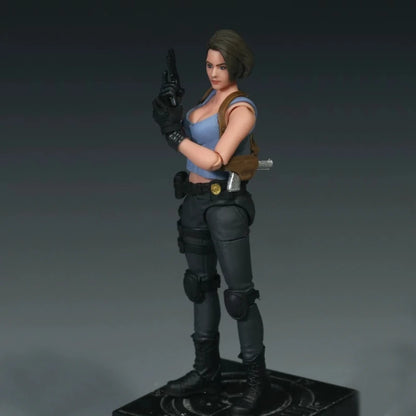 Figura de acción, coleccion de jill valentine de resident evil, modelo a escala 1/18