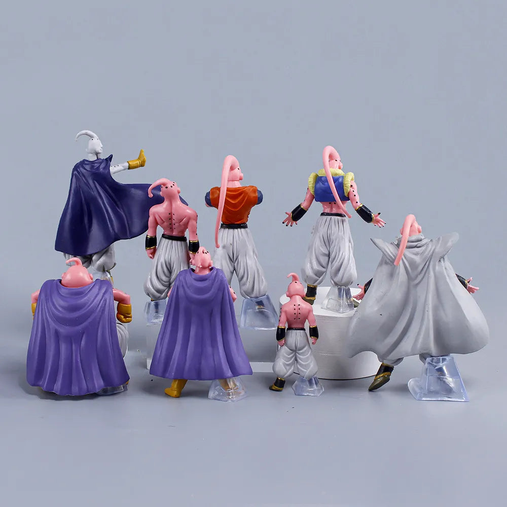 Figuras de acción de Dragon Ball Z, Majin Buu Fat Buu 8 piezas por juego