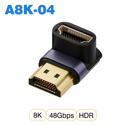 🎮 Adaptador HDMI 2.1 【8K@60Hz/4K@120Hz】- Compatible con PS5, Proyectores, Laptops & PC 🚀 48Gbps Ultra HD | Mini/Micro HDMI a HDMI