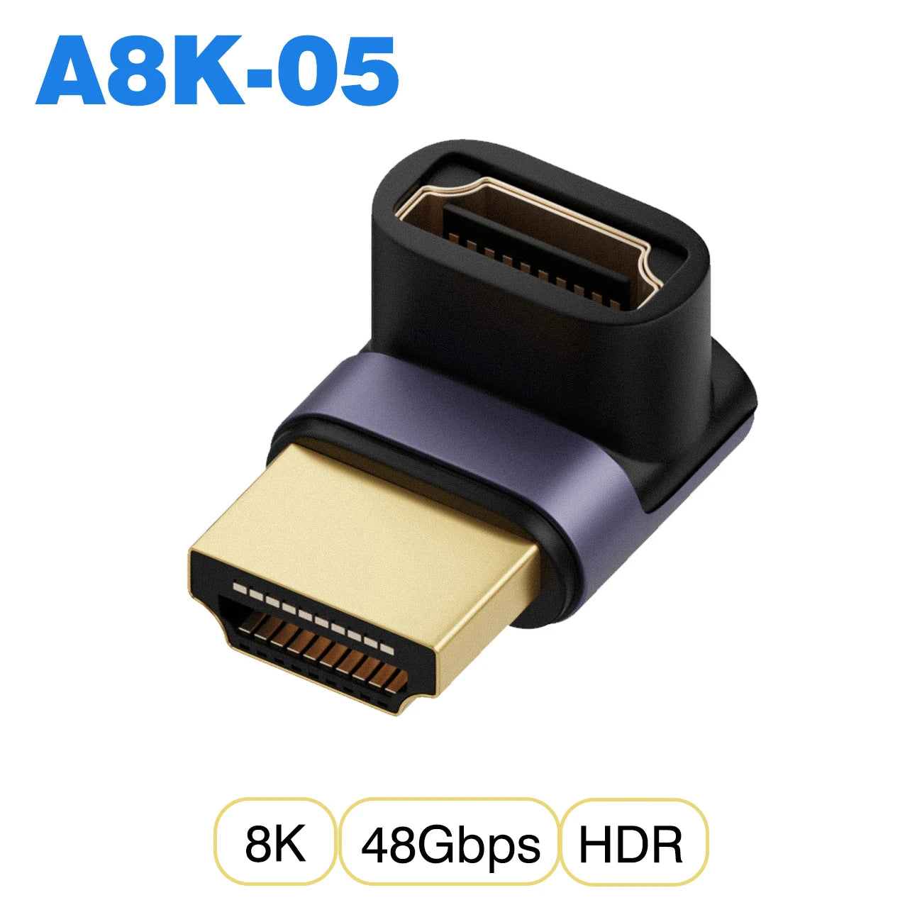 🎮 Adaptador HDMI 2.1 【8K@60Hz/4K@120Hz】- Compatible con PS5, Proyectores, Laptops & PC 🚀 48Gbps Ultra HD | Mini/Micro HDMI a HDMI